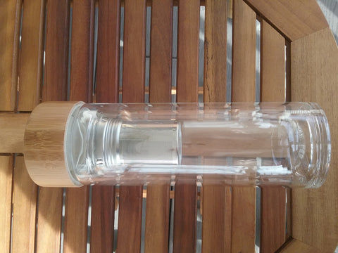 Tea Traveler with 2 Piece Strainer for Tea and Fruit Infusion